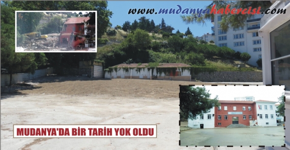 MUDANYA'DA BR TARH YOK OLDU